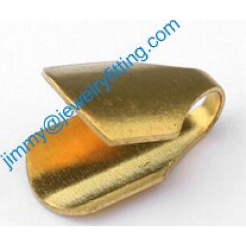 2013 jewelry findings Base metal foldover crimps Chain ends shipping free