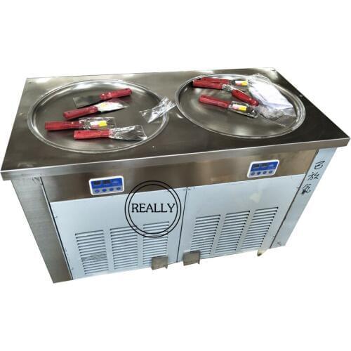 2020 New customized model Fried ice cream freezer frying machine ice cream machine