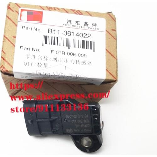 Engine Boost Pressure Sensor For Chery Tiggo 5 Tiggo 4/5x Tiggo 7/8 Arrizo 5/7 B11-3614022/F01R00E009
