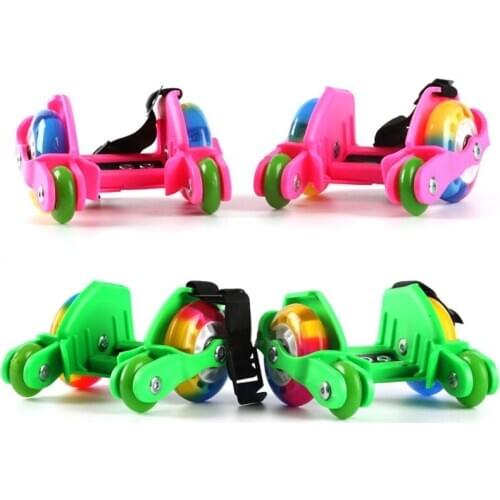 Kids Quad Skates 4 Wheel Blades Outdoor Rollerskates for Beginners and Advanced Outdoor Sports Toys Entertainment