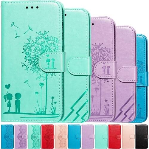 Flower Case For Samsung Galaxy A42 5G X cover Pro M31S Xcover Pro G715 J6 Plus Note 20 Ultra Flip Leather 3D Embossed Book Case