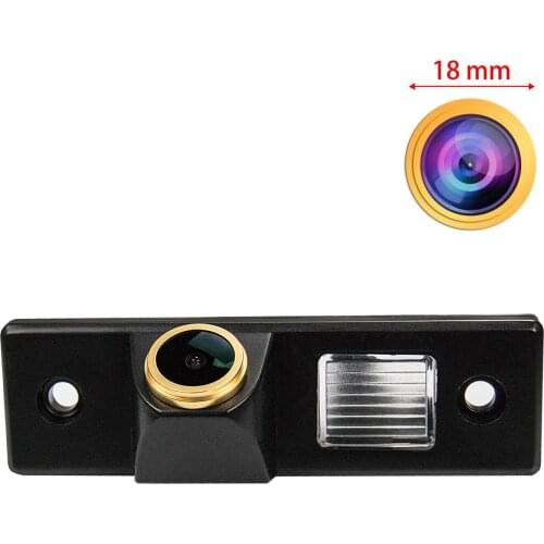 Freezzmi Golden HD Car Rear View Reverse Backup Camera Original Hole for Chevy CHEVROLET EPICA/LOVA/AVEO/CAPTIVA/CRUZE/LACETT