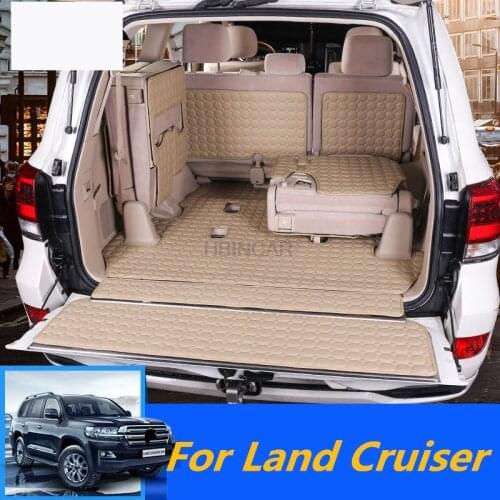 For Toyota Land Cruiser 2010-2020 Car trunk mats fully surround rear trunk storage mat cargo tray trunk pad car accessory