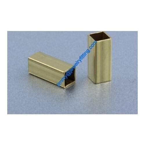 Copper Tube Conntctors Tubes jewelry findings mm ship free 4*4*10mm 3000pcs Square shape copper tube Spacer beads