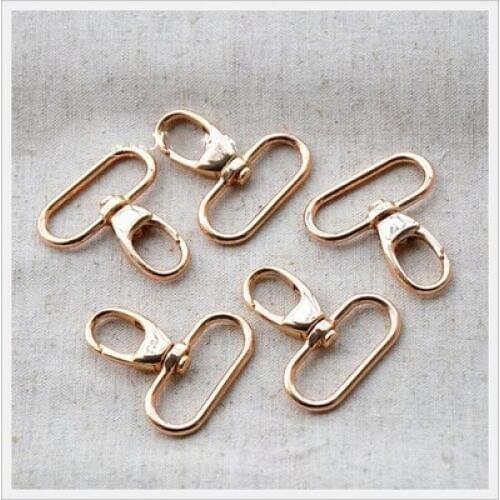 3.2cm golden color fashion DIY bag belt lobster snap hook fashion hardware sewing accessories 25pcs/lot