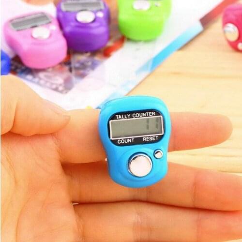 Fashion Stitch Marker And Row Finger Counter LCD Electronic Digital Tally Counter New Brand LX4938