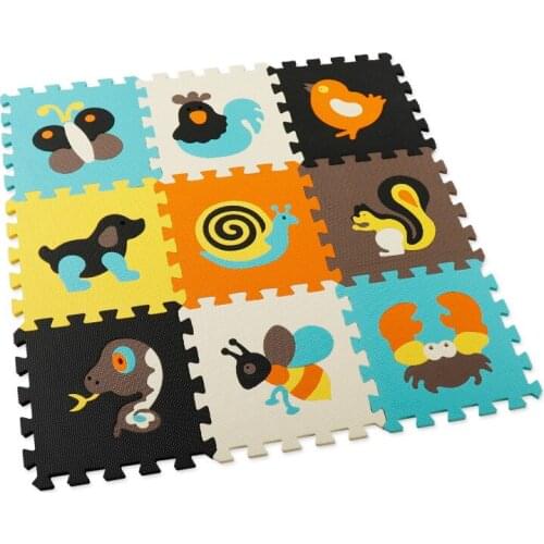 Cute Animal Pattern Play Mat Puzzle EVA Foam Floor Pad For Children Baby Gym Crawling Mats Toddler Carpet Baby Room Decor Gift