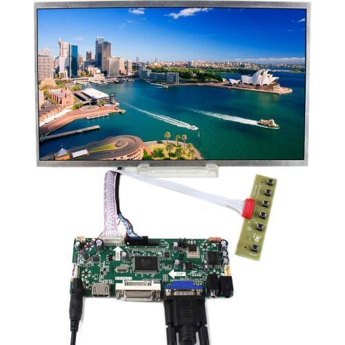 HD MI VGA DVI Audio LCD Controller Board+12.1" HSD121PHW1 1366x768 LCD Screen