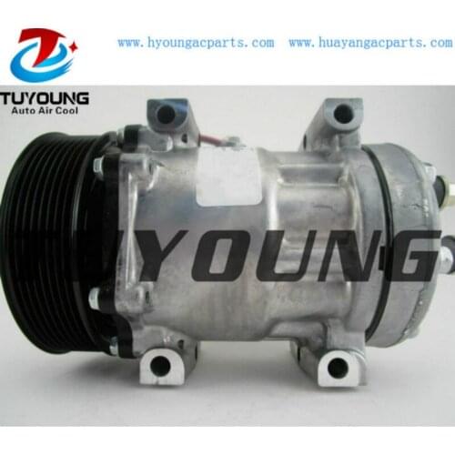 SD7H15 Sanden 709 auto a/c compressors for Peterbilt / Kenworth Trucks 8pk 12V