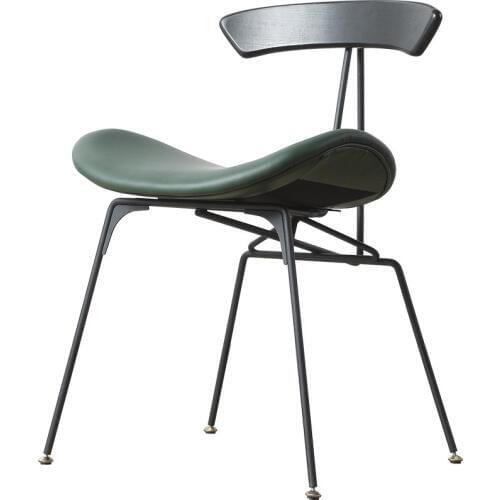 Nordic iron dining chair light luxury household simple chair ins net red creative leisure coffee shop back chair