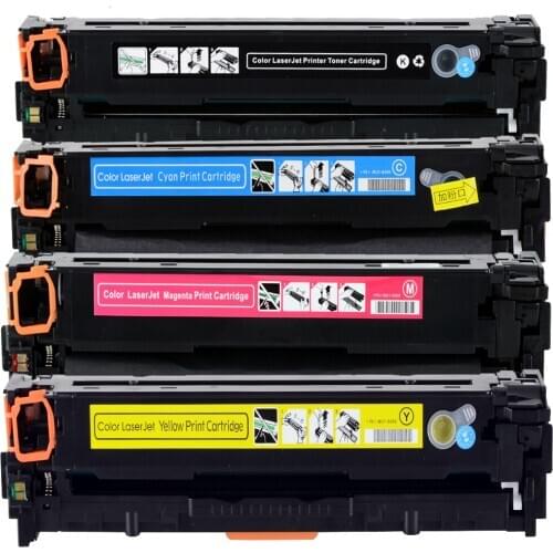 4 Color CF400A CF401A CF402A CF403A toner cartridge compatible for HP Color Laserjet M252 M252dw M277n M252N M277dw printer