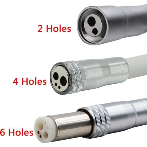 1pc Dental High Speed Handpiece Hose 2/4/6 Holes Silicone Tubing Pipe With Connector For High Speed Handpiece Dentistry Material
