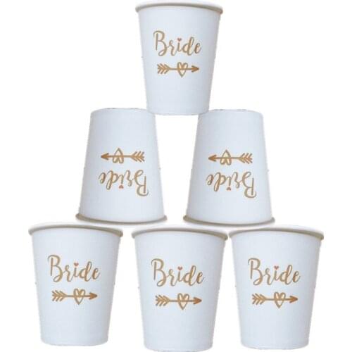 10pcs Wedding Decoration Disposable Cup Team Bride/groom Gift Party Decoration Fun Cup Hen Party Gift Bachelor Party-C