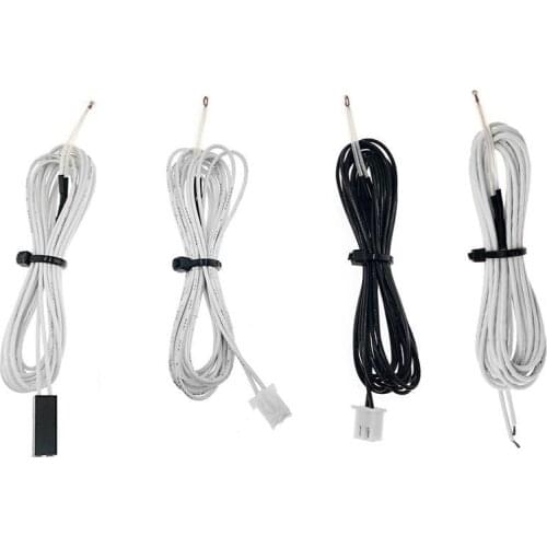 3D Printer Part 100K line with DuPont head & 100K ohm 3950 Thermistors with cable for 3d Reprap Mend 3d printers parts