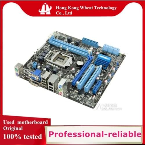 For ASUS P7H55-M PLUS Motherboard Socket LGA 1156 DDR3 SATA2 For Intel H55 Original Desktop Used Mainboard