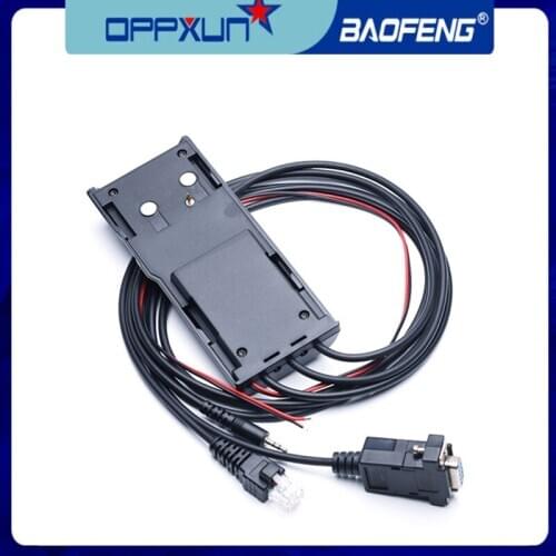 OPPXUN 3 in 1 Programming Cable for Walkie Talkie GR300, GR400, GR500, GR1225 GP300 GP88 GP88S GP2000 Radios
