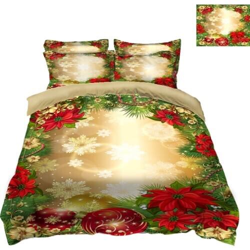 Pink Flower Bed Sheet Set 3D Bedding Set Duvet/Quilt Cover Pillowcase