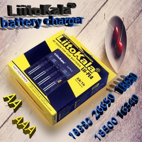 NEW LiitoKala lii-PL4 1.2V 3.7V 3.2V 3.85V A/AAA 18650 18350 26650 10440 14500 16340 NiMH battery smart charger