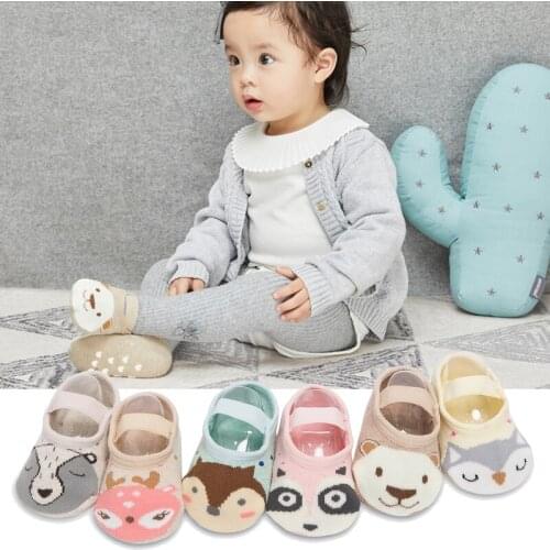 2021 Autumn Baby Girl Boy Socks Newborn Accessories Toddler Casual Anti-slip Socks Infant Cartoon Cute Foot Sock Calcetines Bebe