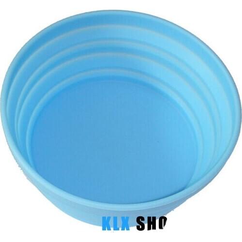 Outdoor portable folding bowl foldable bowl food eco-friendly silica gel products non-stick oil