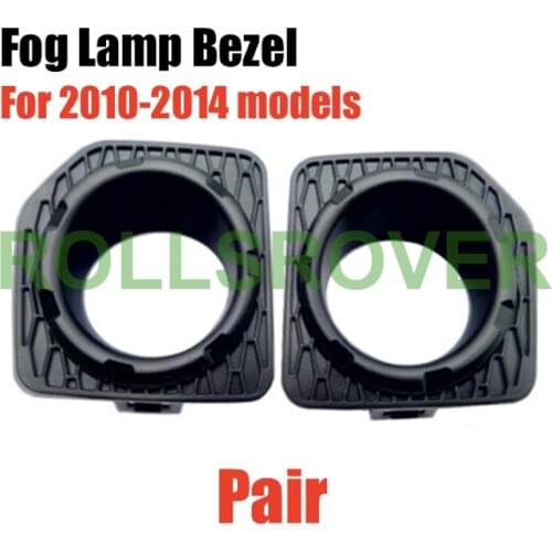 ROLLSROVER Honeycomb Front Bumper Fog Lamp Bezel Molding For Freelander 2 LR2 2010-2014 Car Styling