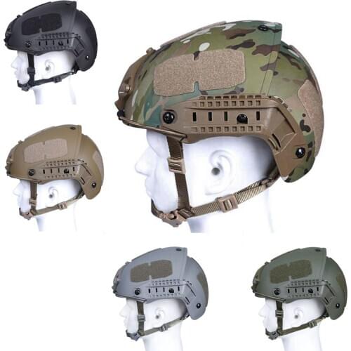 Tactical Helmet Military Camouflage FAST Helmet Lightweight Airsoft Outdoor Sport Painball Game CS Protect Equipment