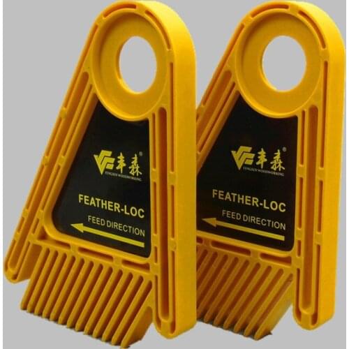 High quality Woodworking Feather Loc Board Set Double Featherboards Miter Gauge Slot Woodworking Tool reversal Engraving Machine