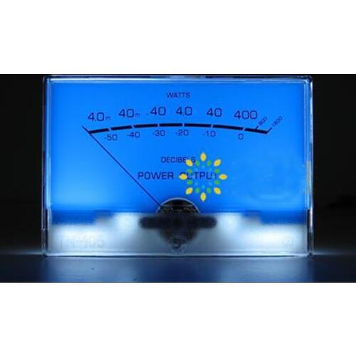 High-precision VU Meter Audio Pre-amplifier Power Amplifier Meter DB Level AMPS Header Indicator Table with Backlight