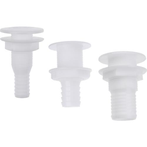 1'' & 3/4'' ＆ 1 1/2'' Thru-Hull Bilge Pump and Aerator Hose Drain Fitting