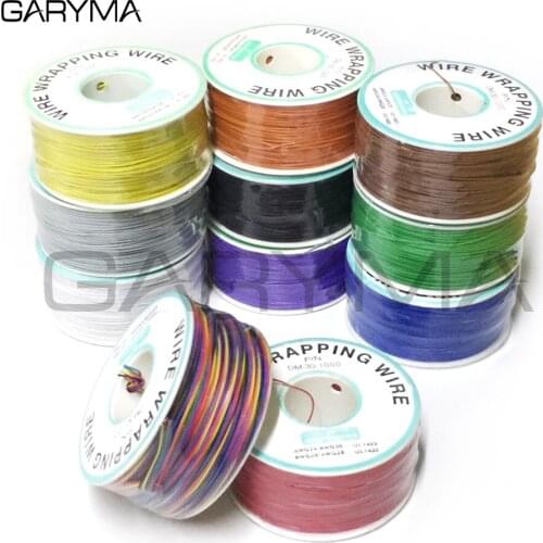 250 Meters Long Electrical Wire 820FT Single Conductor, Wrapping Wire High Quality 30awg 0.5mm OK Line Q9 Electric Cable