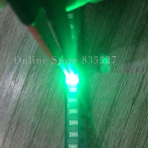 3000pcs/reel 3216 1206 emerald green SMD lamp beads ultra bright LED light emitting diode leds highlight Luminous