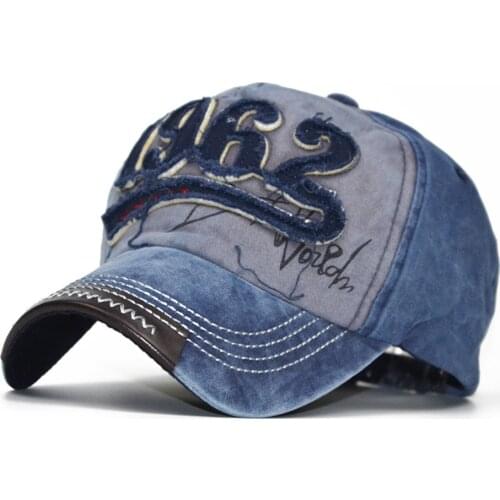 New Washed Cotton Baseball Cap For Men Embroidery Letter Casquette Streetwear Snapback Women Spring Hat Fashion Accessories