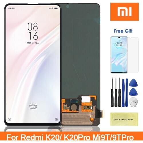 Original Lcd For Xiaomi mi 9t Lcd Display Touch Screen Digitizer Assembly For mi9t pro display for Redmi K20 Pro