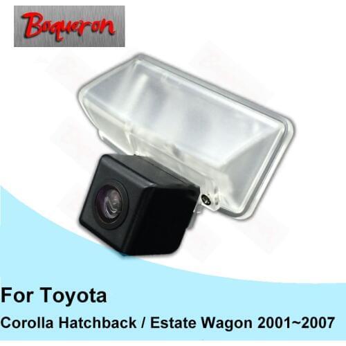 For Toyota Corolla Hatchback / Estate Wagon 2001~2007 Car Rear View Camera HD CCD Night Vision Backup Reverse Parking Camera