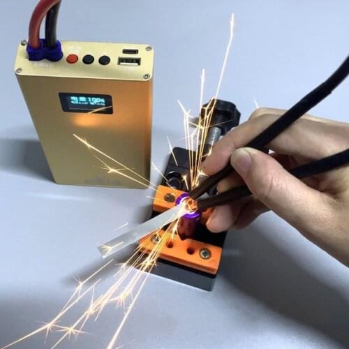 M89B Electric Welding 5300/10600mAh 20 Levels Adjustable Portable OLED Screen Spot Welder Spot Welding Equipment
