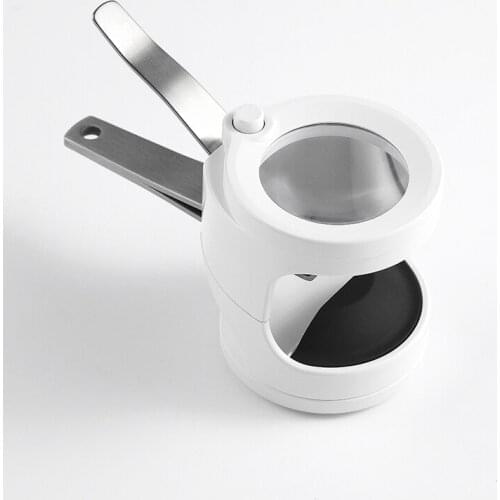 Nail clippers with magnifying glass for the elderly, high power HD led light nail clippers, baby, baby, child