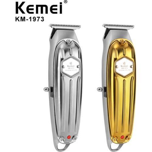 All Metal Professional Clipper for Barber Hair Trimmer Rechargeable Men Electric Beard Shaver Baldheaded Hair Cutting Machine