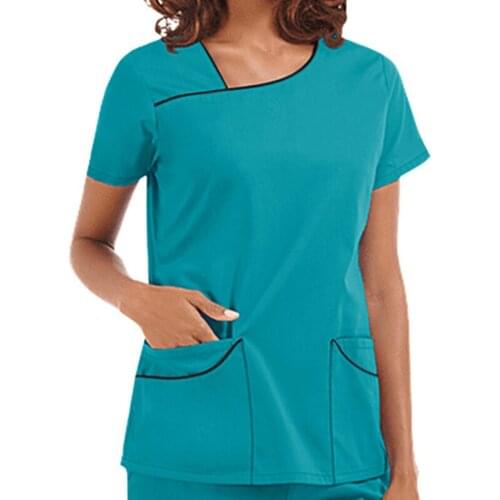 Medical Operating Room Comfortable Nurse Uniform Clinic Clinical Surgery Work Clothes Short Sleeve Skin Management Overalls