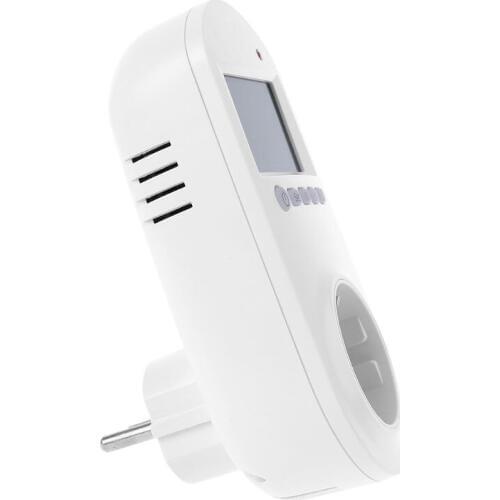 Programmable Plug in Thermostat EU Socket 16A Electric Heating Underfloor Room Temperature Controller Air Conditoner