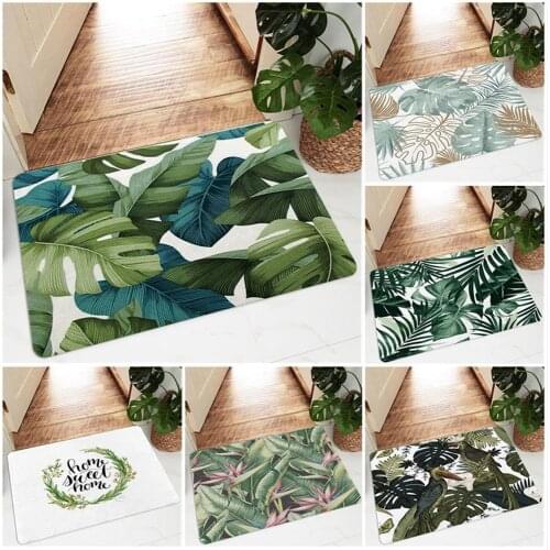 Scandinavian Anti Slip Bathroom Doormat Furry Carpet Floor Rug Bath Kitchen Living Room Entrance Door Mat for Bedroom Nordic