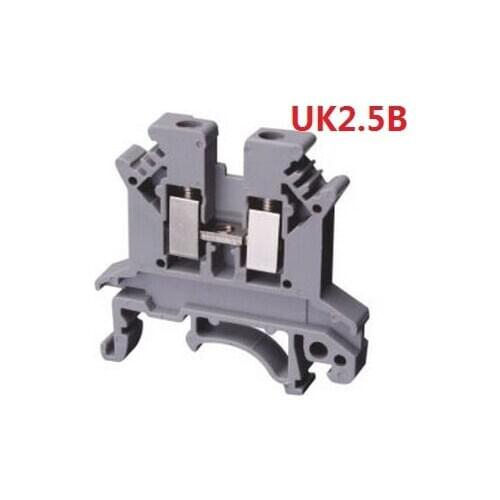 UK-2.5B DIN Rail Universal Terminal Blocks Screw Type UK2.5B