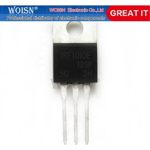 10PCS IRF1010EPBF TO220 IRF1010 TO-220 IRF1010E MOSFET 60V 81A 12mOhm New original In Stock
