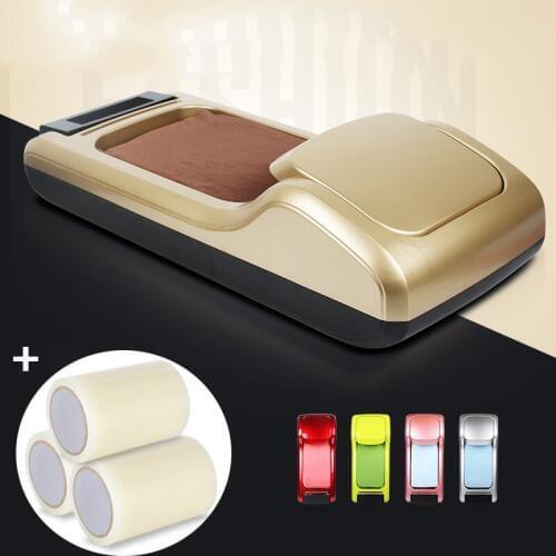 600/1200pairs Automatic Shoe Cover Membrane Dispenser Shoe Sole Cover for Household Hotel Office Time & Labor Saving Machine