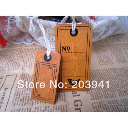1pack/lot New vintage wooden Luggage tag With rope / 2pcs per set/ travel tag label /Gift / wood bookmark