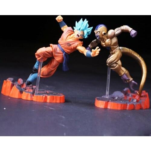 Dragon Ball Budokai Combat Version Goku Frieza Action Figure Anime Doll PVC Model Figurine Collective Decoration