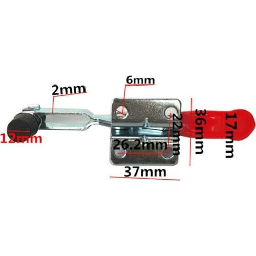 Horizontal Horizontal Clamp Quick Toggle Release Positioning Clip Fixture