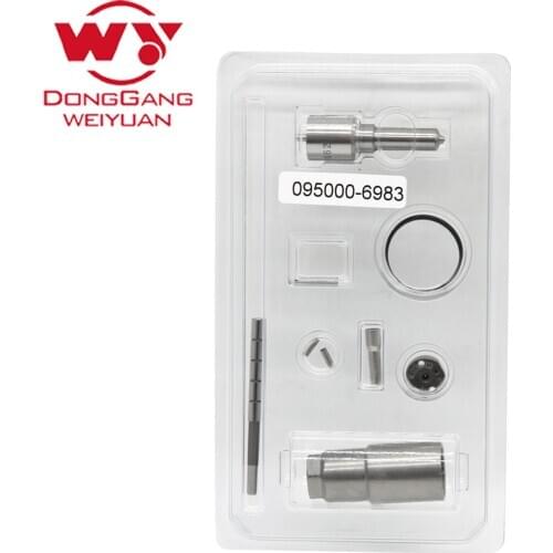 Common Rail Diesel fuel repair kit 095000-6983, for DEN injector, nozzle DLLA152P862, for fuel injection spare parts, hot sale