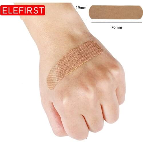 20-100Pcs Elastic Band-Aid Wound Adhesive Plaster Medical Hemostatic Bandages Tapes Home Travel Outdoor Sports First Aid Kit