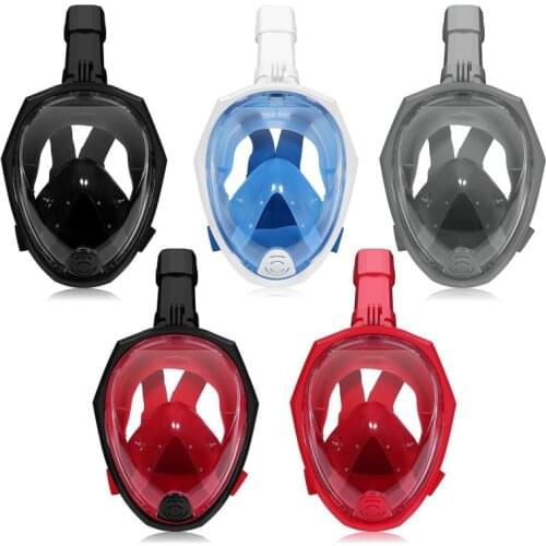 Scuba Swimming Mask Full Face Anti-fog Snorkeling Diving Mask Underwater Spearfishing Mask Glasses Training Mask Diving Masks