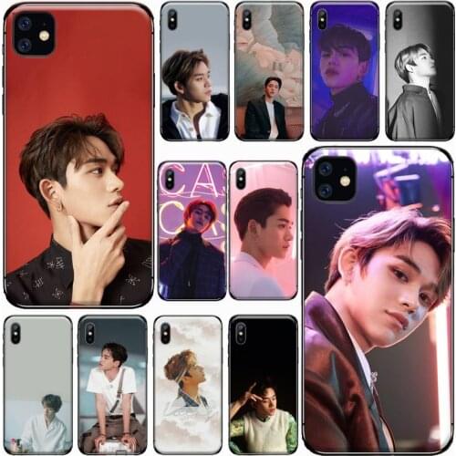 Nct lucas kpop boys Phone Case for iPhone 11 12 pro XS MAX 8 7 6 6S Plus X 5S SE 2020 XR Luxury brand shell funda coque